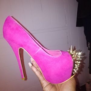 FUSHIA/GOLD 👠